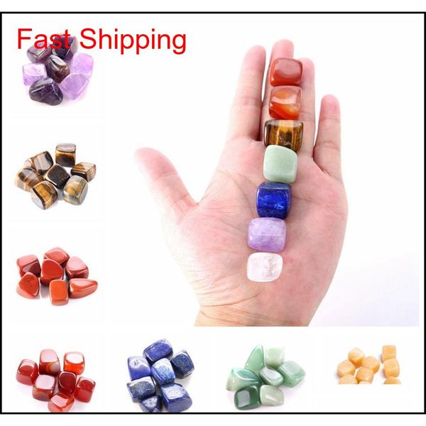 

natural crystal chakra stone 7pcs set natural stones palm reiki healing crystals gemstones home decoration ac qylkei five2010