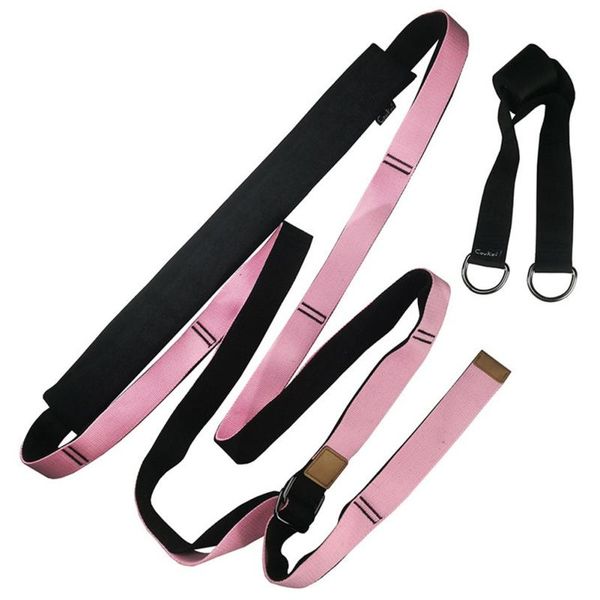 

2021 new door flexibility stretching leg stretcher strap for ballet cheer dance gymnastics trainer yoga stretch belt