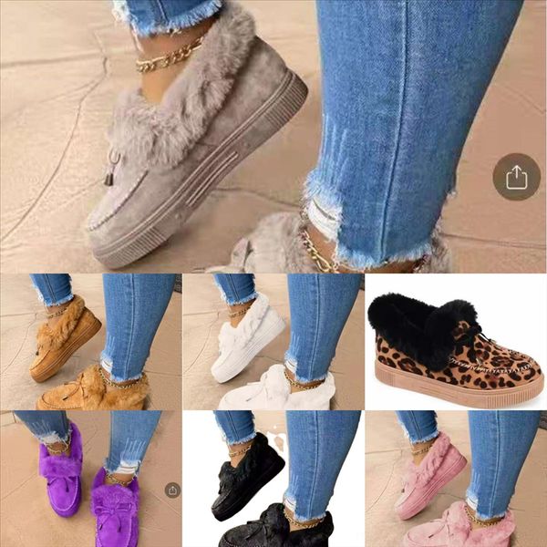 

674wu infant mop plus velvet mop cotton yarn jumpsuit romper snow boots cotton summer soft, Black