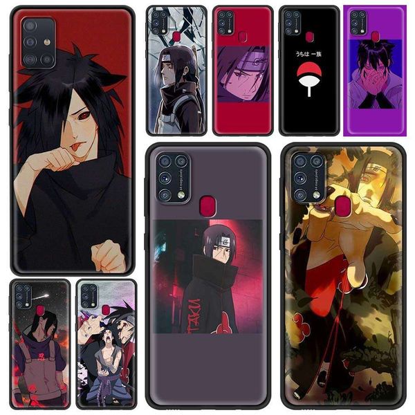 

samsung galaxy m31 m51 m20 f41 m30 m30s m40 a7 a9 shockproof cover, animated naruto soft shell