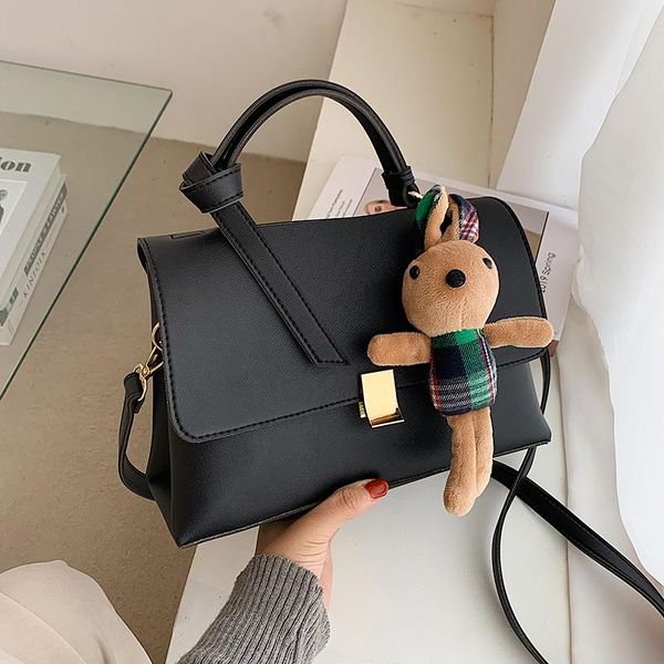 

original design handbags autumn/winter new fashion messenger bag shoulder bag simple texture handbag square width: 27cm