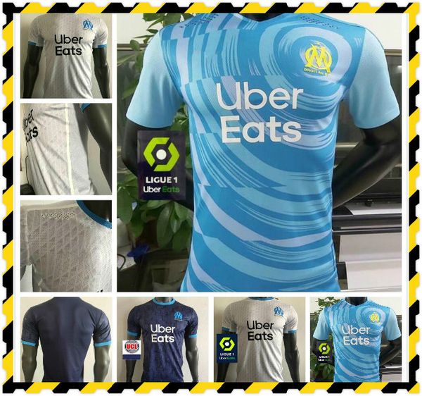 

player version om olympique de marseille soccer jersey 2020 2021 marseille maillot de foot benedetto payet  gustavo 20 21 thauvin shirts, Black;yellow