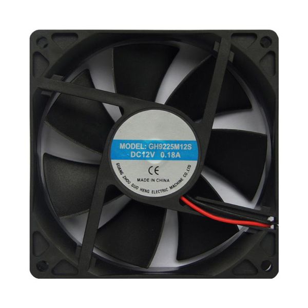

fans & coolings dc 12v 2pin computer case cpu cooler silent cooling fan 92x92x25mm