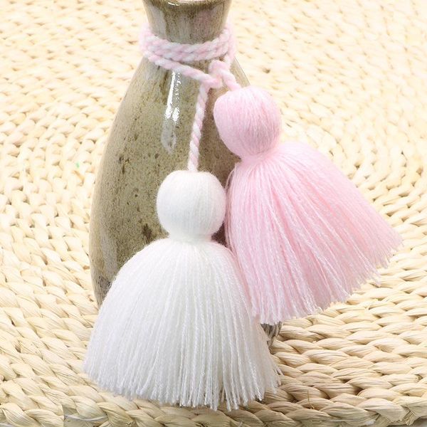 

4pcs charm fat tassel fringe pendant rope diy home textile curtain crafts accessories hanging tassels multicolor fringe trim h bbyldp