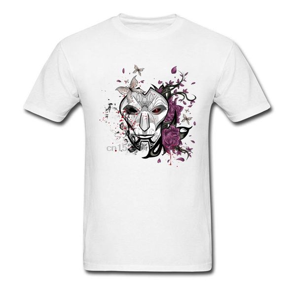 

boy t shirt jhin mask the virtuoso normal t shirt fabric short sleeve design tshirts summer sport hooded sweatshirt hoodie