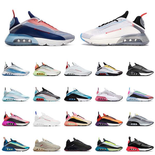 

selling pure platinum usa 2090 running shoes for mens womens crimson racer bleached aqua wolf grey fashion trainers athletic sneakers, White;red