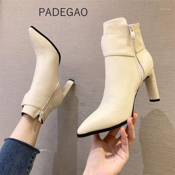 

boots women winter 2021 for crystal casual woman shoes high heels sexy1, Black