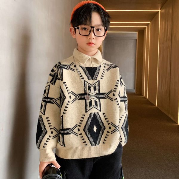 

sweater children's thickened new pullover 2020 plush 9gytdjz6, Blue