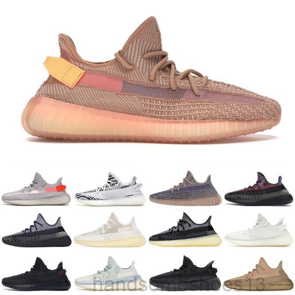 

static 3m reflective kanye west v2 women mens casual shoes sesame zebra antlia bred oreo beluga blue tint yecheil sports sneakers h-2w
