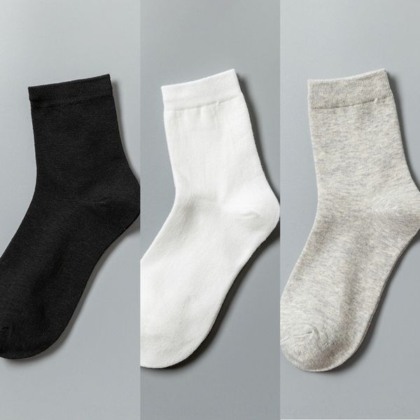 

afhs4 men's medium sock stockingslong sweat cotton cotton sockssocks socks breathable and sockssocksdeodorantall and autumn absorbing w, Black