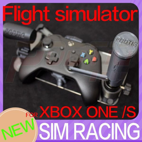 

s 3d printing for xbox one s game controller flight simulator mod joystick