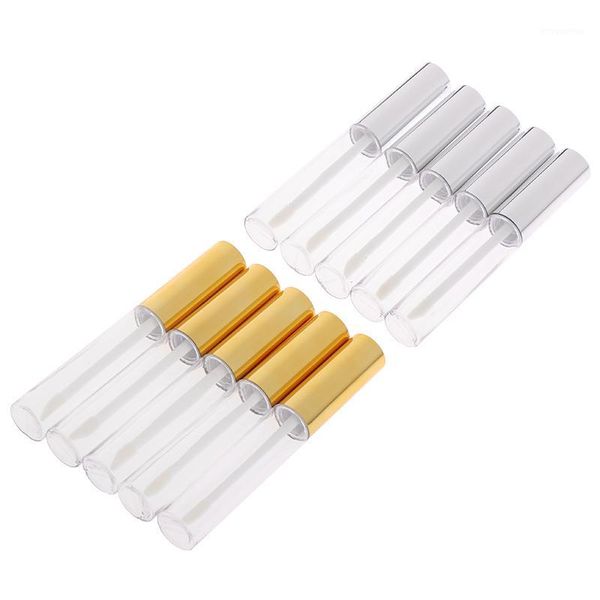 

5pcs 10ml lip gloss empty bottle tube travel gloss empty clear containers1