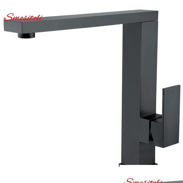 

wholesale 5 year warranty solid brass mae black kitchen swivel spout single handle sink faucet jlltxx mywjqq