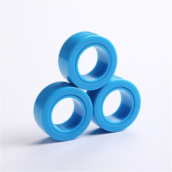 

магнитный бесконечный куб декомпрессионный fidget spinners магнитный блок кольцо кольцо ручной стол вращающийся палец гироскоп