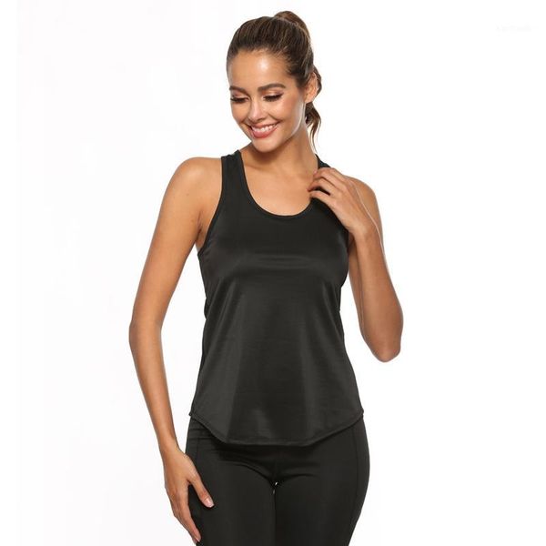 

running jerseys women sports camisole lady sleeveless patchwork quick drying comfortable mesh casual vest tank fitness yoga clothingm1, Black;blue