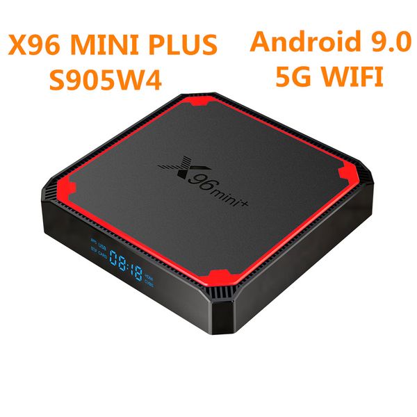 

new x96 mini plus android 9.0 tv box s905w4 1g8g 2g16g quad core 2.4g 5g dual wifi