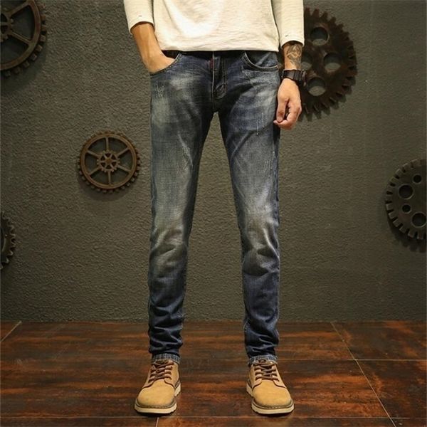 

on new design men jeans stretch long pants 201111, Blue