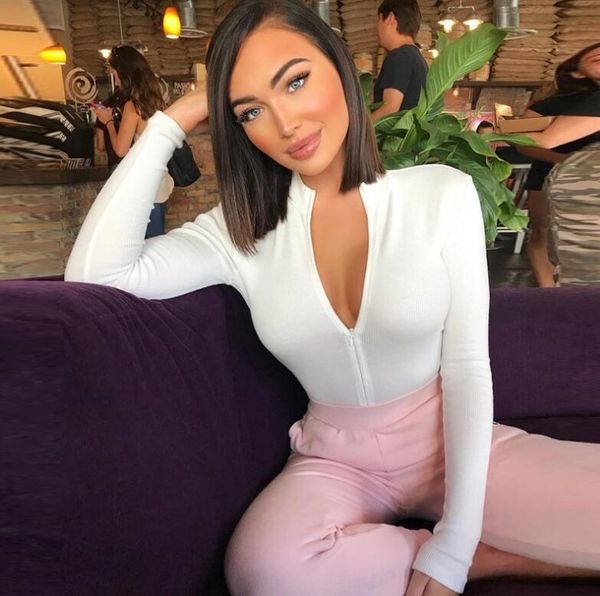 

iwx9q new high new spring jacket clothing clothes clothescollar zipper jumpsuit yamaxun clothing spring 2020 high jacket 2020 body clothe, White