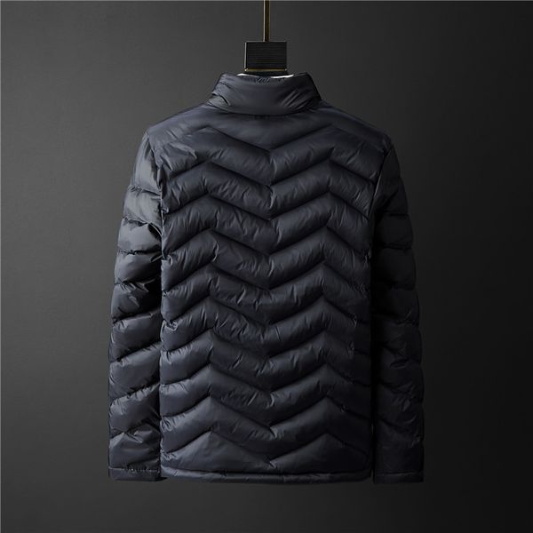 

t newst fashion men women casual down jacket down coats mens outdoor warm feather man winter coat outwear jackets parkas, Black