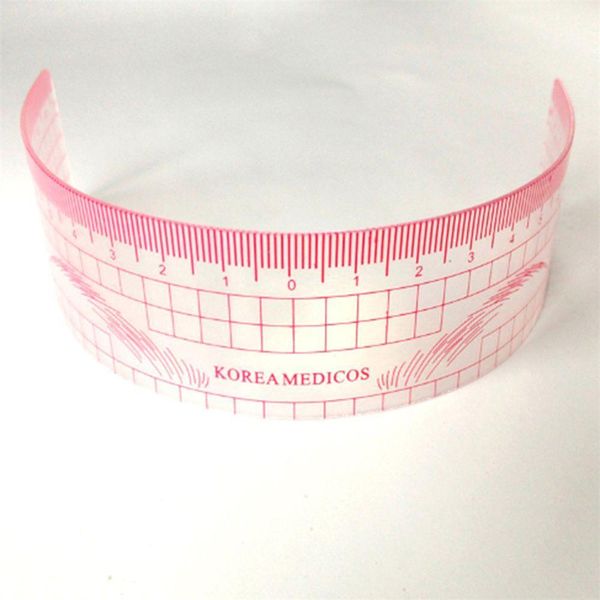 

5 стили многоразовой semi линейка постоянных бровей инструмент мера microblading перманентного макияж брови татуировка положение линейка кпт