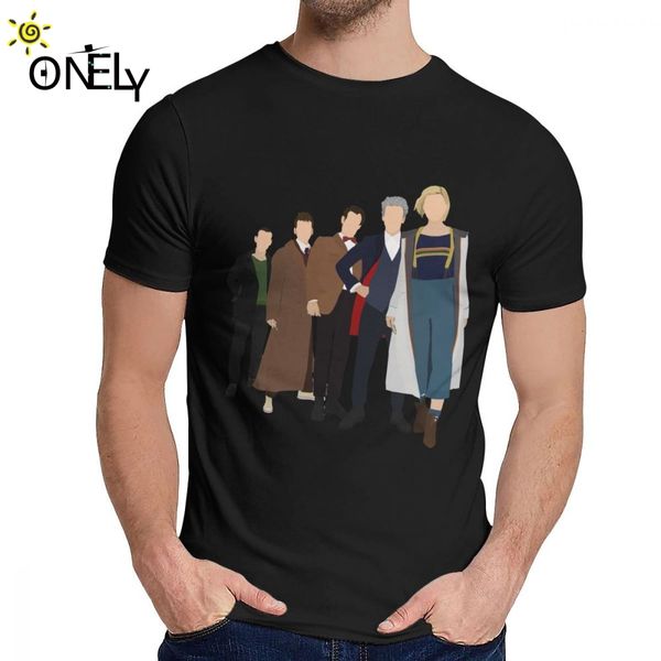 

doctor who all five modern doctors tee round neck summer men pure classic s-6xl t shirt sport hooded sweatshirt hoodie