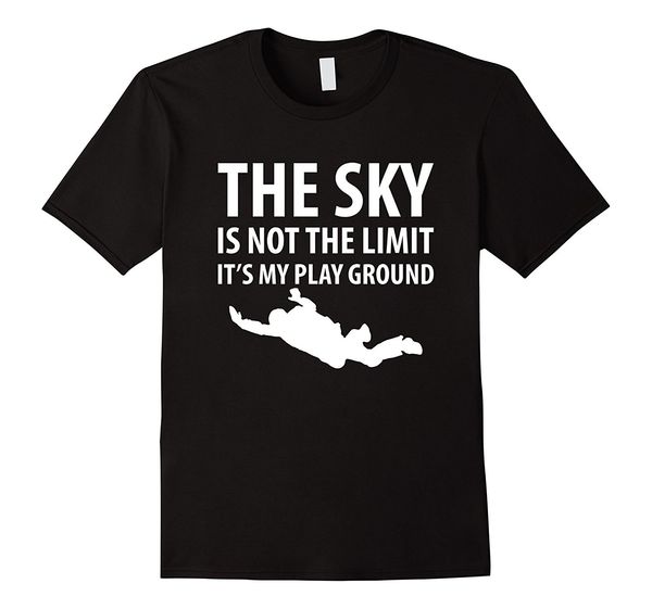 

sport sky is not limit skydivingerer t-shirt fashion men t shirts round neck fashion round collar t shirt tee