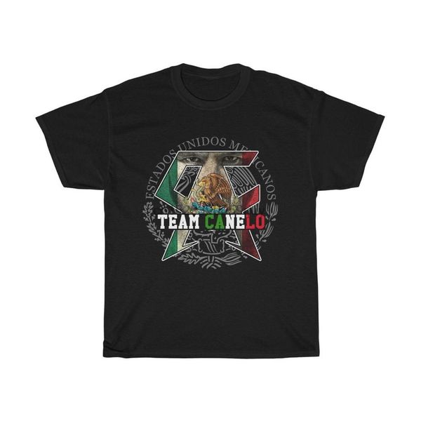 

спорт команда canelo рубашка канела против головкина tshirt unisex тяжелого хлопка tee