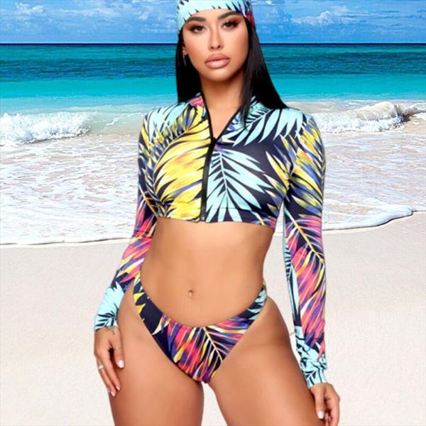 

women tracksuit womens push up padded bra bikini set high waisted bathing suit swimwear drop shipping, Gray
