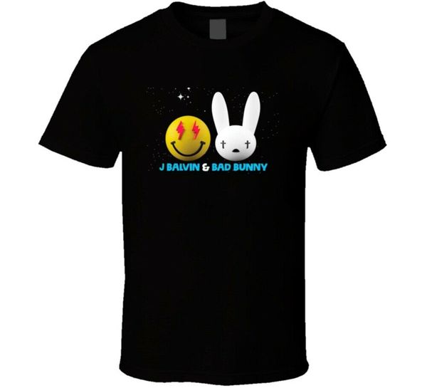 

new design j balvin & bad bunny new from us t shirt summer style casual wear tee shirt sport hooded sweatshirt hoodie
