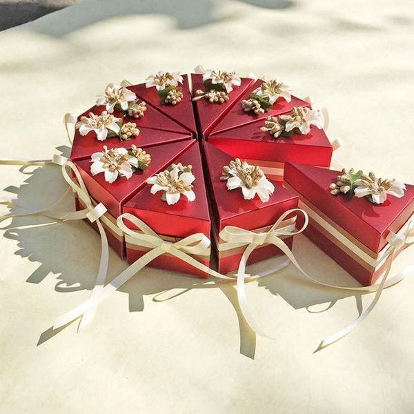 

new pink/red/bule creative cake box baby shower candy box wedding favors and gifts boxes birthday party decoration for guests1