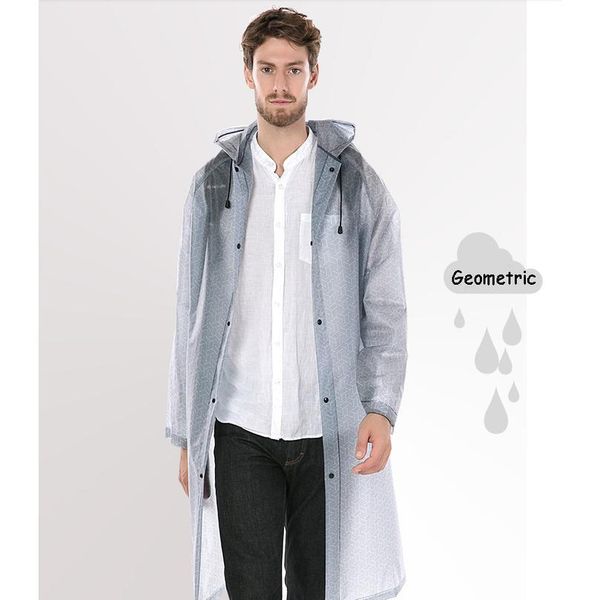 

ladies men waterproof plastic thick long backpack rain coat jacket rainwear poncho hiking hooded schoolbag r bbyqcr