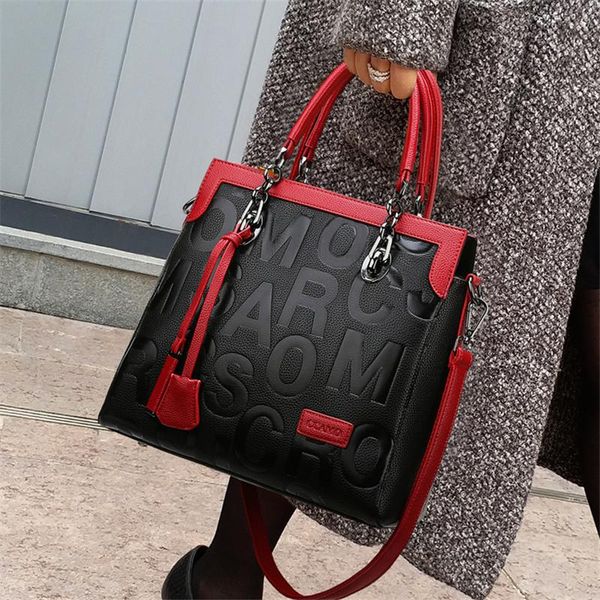 

women pu leather handbags shoulder bags fashion designer ladies large capacity casual ladies tote messenger bags