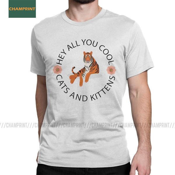

hey all you cool cats and kittens joe exotic tiger king animal lovers big cats tee short sleeve hooded sweatshirt hoodie men t shirt