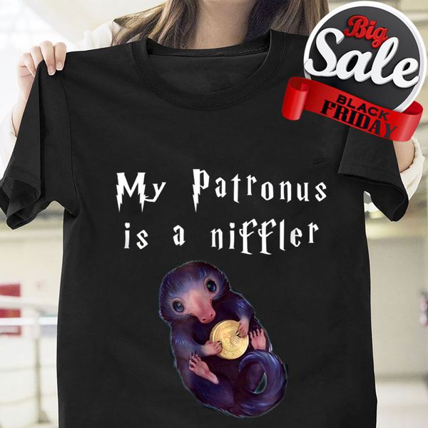 

my patronus is a niffler black us supplier cartoon men new fashion sport hooded sweatshirt hoodie t shirt