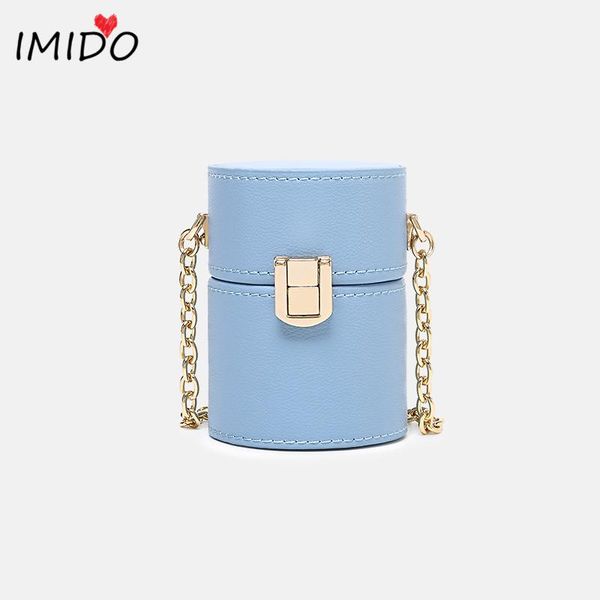 

small bucket bag blue leather bag chain shoulder bags for women 2020 luxury leather handbags women bags designer bolsa feminina