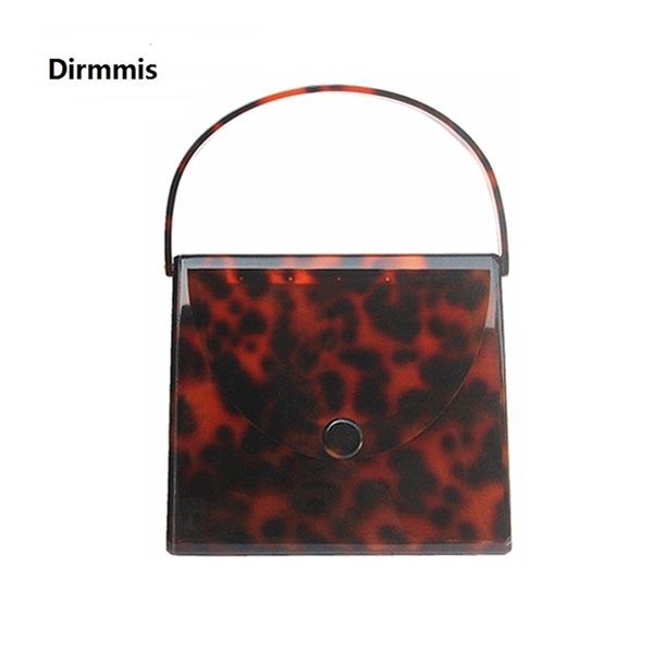 

woman new designer brand fashion vintage amber handbag elegant leopard print party prom evening bag luxury women casual clutch y201224