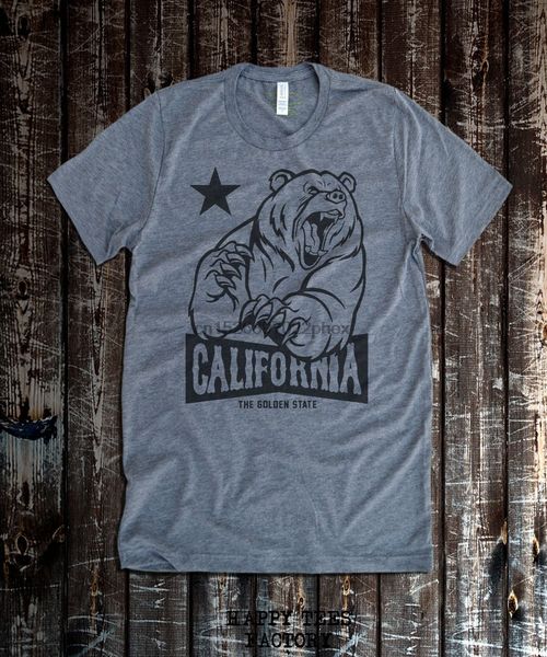 

california bear graphic print mens & crew neck t-shirt men t shirt sport hooded sweatshirt hoodie