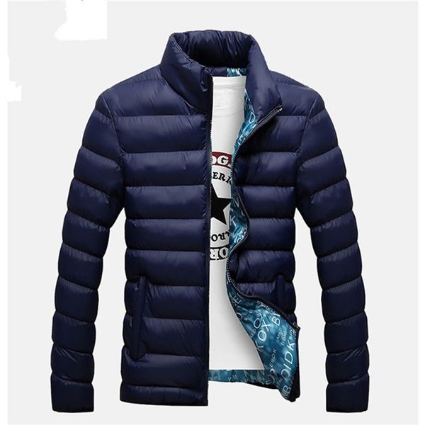 

winter jackets parka men 2020 fashion autumn warm outwear brand slim mens coats casual windbreak jackets men m- lj201013, Black;brown