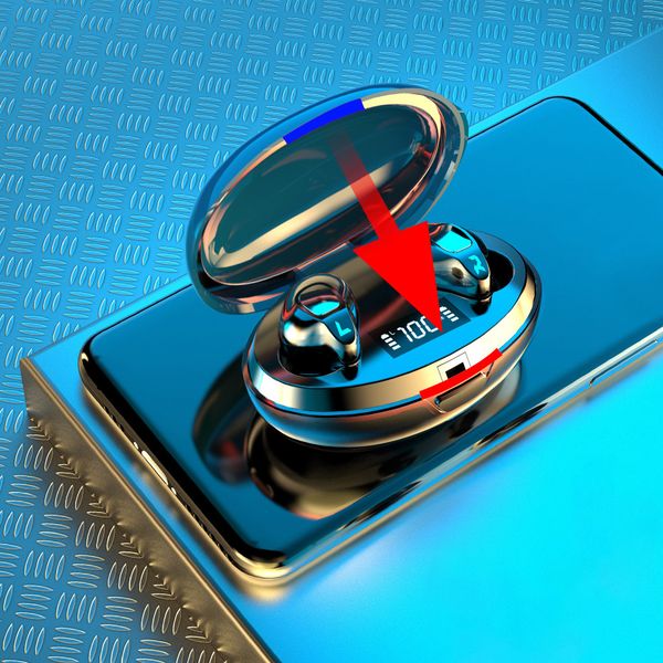 

bluetooth наушники 9d super bass беспроводные наушники tws bluetooth5.0 наушники hifi ipx7 водонепроницаемый наушники переключатель управлен
