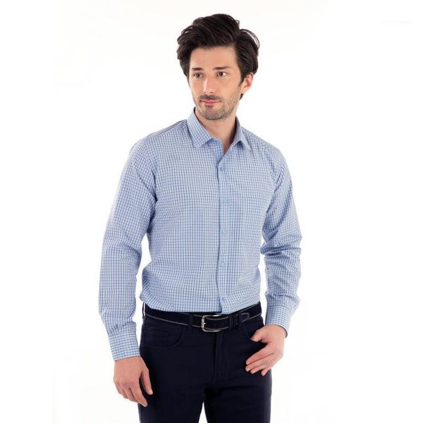 

men's casual shirts buratti male long-sleeve shirt 19410221, White;black