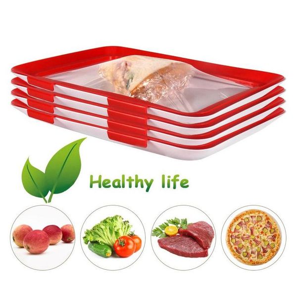 

vacuum preservation tray vacuum fresh-keeping tray food sealed crisper vacuum crisper storage container creative healthy food kzptg