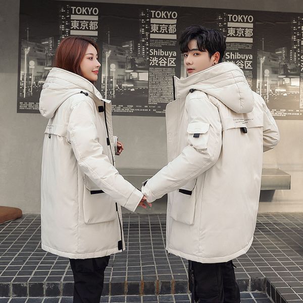 

tiktok new winter couple down et, Black