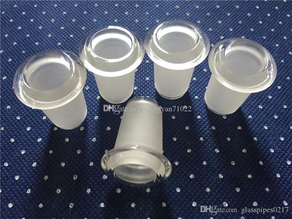 Standard Joint Mix Size 14 & 18 Female Converter Glass Adapter Female Joint for Glass Water Pipe Glass Bong