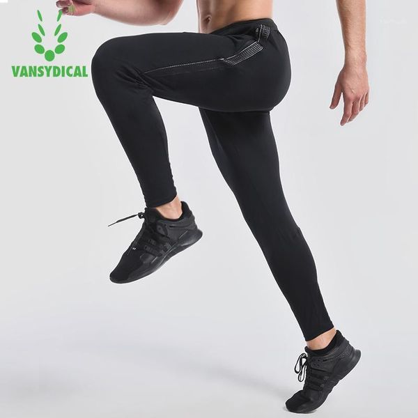

running pants vansydical 2021 skinny sweatpants breathable men workout gyms fitness trousers jogger1, Black;blue