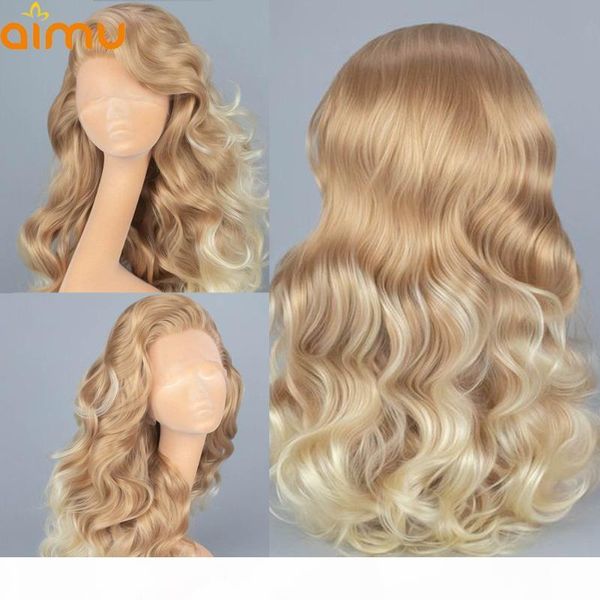 

deep part body wave ombre blonde human hair wigs pre plucked hd transparent 13x6 lace frontal wigs for women remy brazilian full, Black;brown