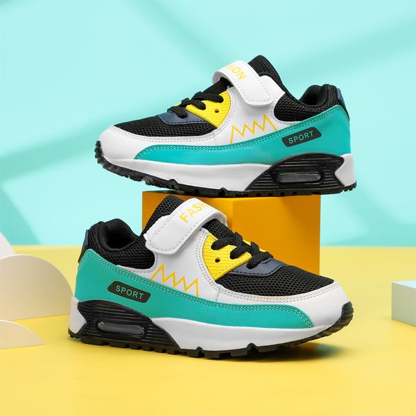 

2020 new children sport shoe spring boys run shoes girls casual tennis shoes kids shoe for girl toddler boy sneakers, Black;brown