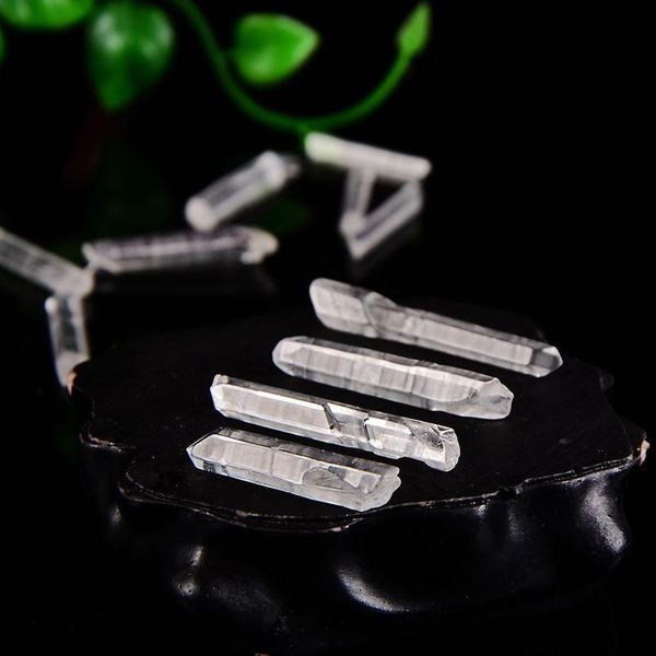 

20g 50g natural crystal raw crystals crystal wand quartz healing stone crystal point rock mineral specimen ener jllmlo, Black