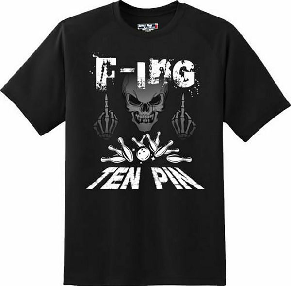 

funny f-ing ten pin bowling sports t shirt new graphic tee sport hooded sweatshirt hoodie