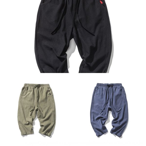 

летняя нового корсет хлопок конопля capris мужской мода трико tightscotton и белье колготки марка незакрепленных случайные шаровары универса, Blue