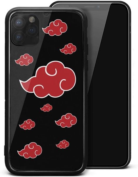 

qanaruto anime case akatsuki itachi black case for shock and scratch protection for vip 12lk